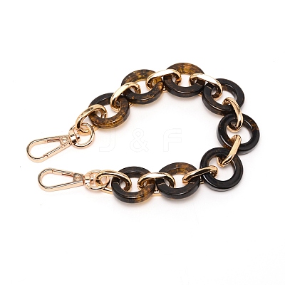 Round Resin Bag Handles FIND-WH0096-36B-1