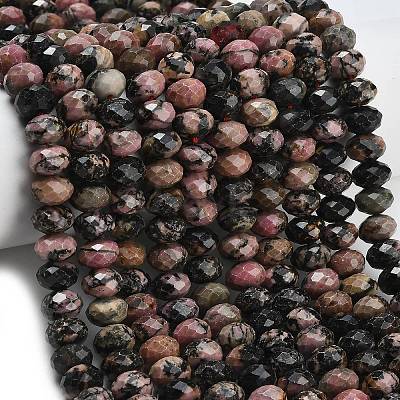 Natural Rhodonite Beads Strands G-C280-A06-02-1