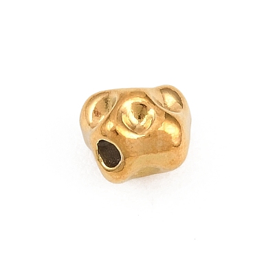 Irregular 304 Stainless Steel Beads STAS-D394-03H-G-1