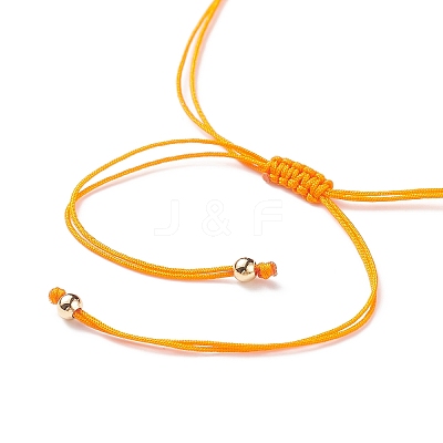 Glass Seed Link Bracelet BJEW-JB08894-04-1