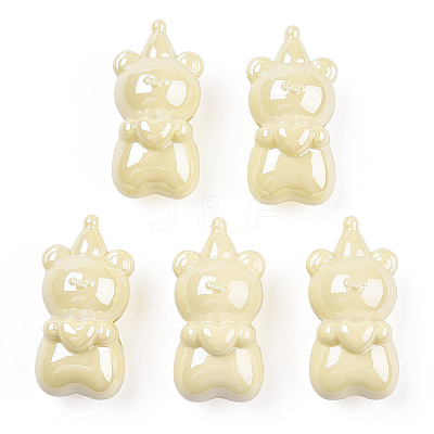 Opaque Acrylic Beads MACR-N017-29-1