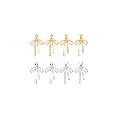 Brass Micro Pave Clear Cubic Zirconia Pendants FIND-BC0013-57A-1