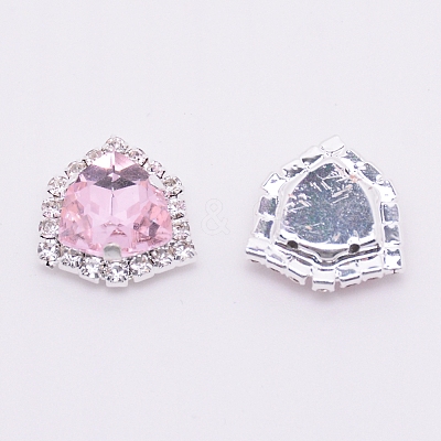 Glass Rhinestone Sew on Rhinestone RB-WH0004-02P-02-1