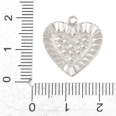 304 Stainless Steel Pendants STAS-K322-07P-1