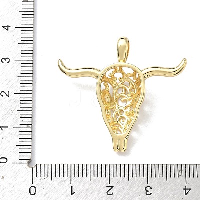 Brass Pendants KK-C165-02G-1