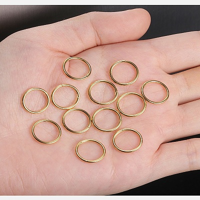 316L Surgical Stainless Steel Hoop Cartilage Earrings WGB51CA-59-1