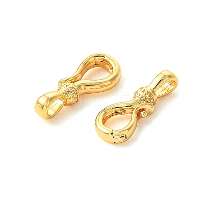 SHEGRACE Brass Spring Ring Clasps XGRQ6B076-890G-1