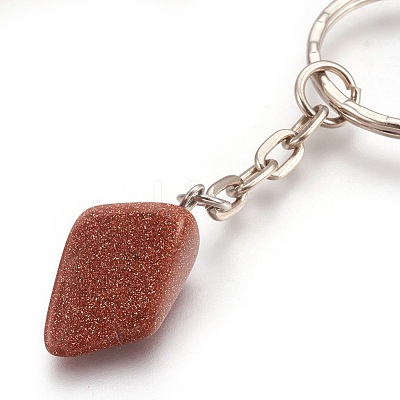 Natural Gemstone Keychain X-KEYC-JKC00159-M-1