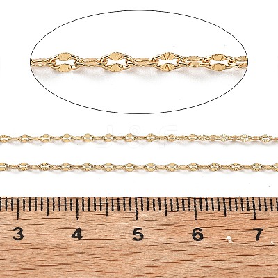 10M Brass Cable Chains CHC-L052-02D-G-1