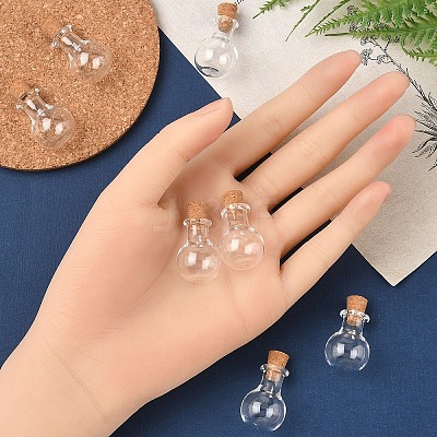 DIY Glass Bottle Pendants Making Kits DIY-YW0011-05-1