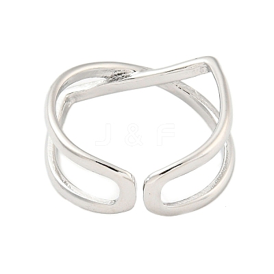 Brass Open Cuff Ring LS-RJEW-M175-01P-1