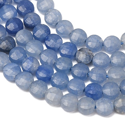 Gradient Color Natural Blue Aventurine Beads Strands GG-CBA9631-D02-01-1
