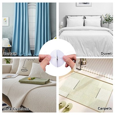 10 Pairs Cloth Duvet Cover Clips FIND-CP0003-40-1