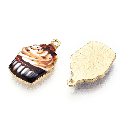 Printed Alloy Pendants ENAM-N056-202B-1