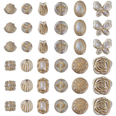 100G Transparent Acrylic Beads OACR-BT0001-05B-1