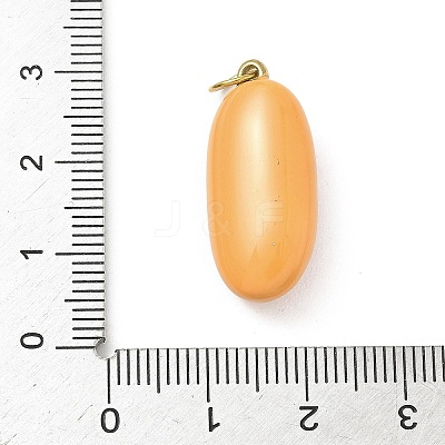 304 Stainless Steel Enamel Pendants STAS-A131-02A-G-1