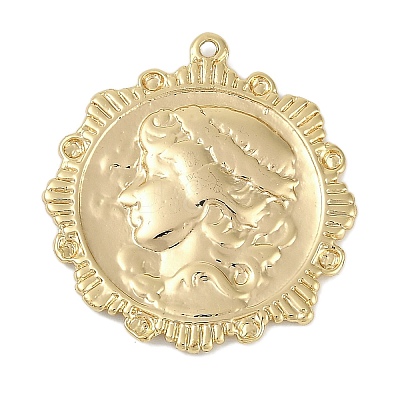 Brass Pendants KK-I719-22G-1