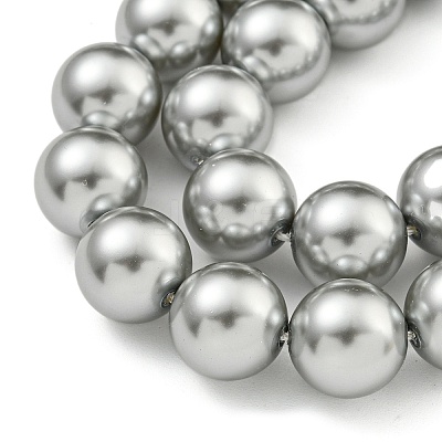 Glass Pearl Beads Strands HY-G002-01F-04-1
