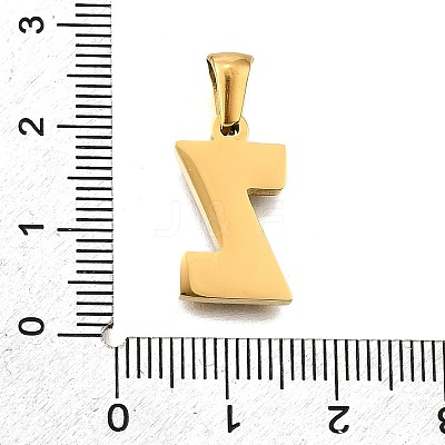 Golden 304 Stainless Steel Pendants STAS-K300-01G-Z-1