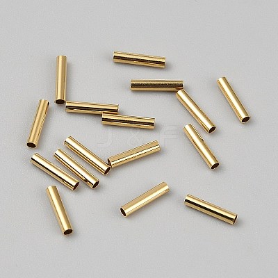 Brass Tube Beads LS-KK-WH0101-027A-1