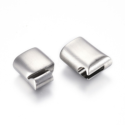 Tarnish Resistant 304 Stainless Steel Magnetic Clasps with Glue-in Ends LS-STAS-G101-44P-1