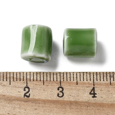 Handmade Porcelain Beads PORC-L080-I16-1