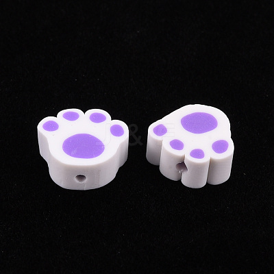 Handmade Polymer Clay Beads X-CLAY-N011-008E-1