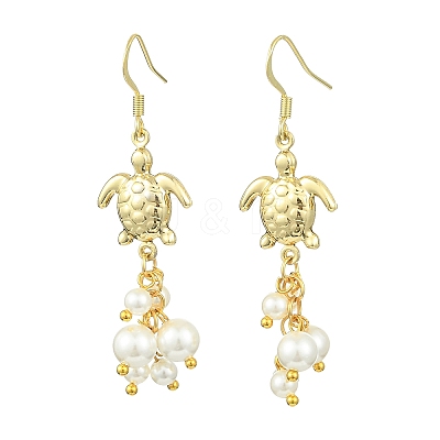 304 Stainless Steel Pendant Dangle Earrings EJEW-JE07232-1