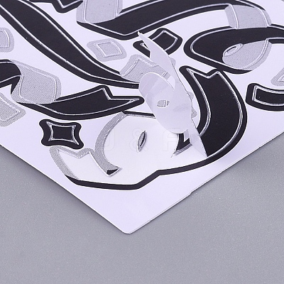 Decorative Labels Stickers DIY-L037-C06-1