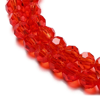 Transparent Glass Beads Strands EGLA-A035-T4mm-D01-1