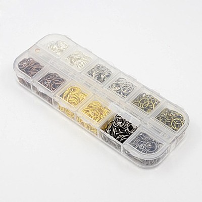 Iron Open Jump Rings JR6MM-M-1