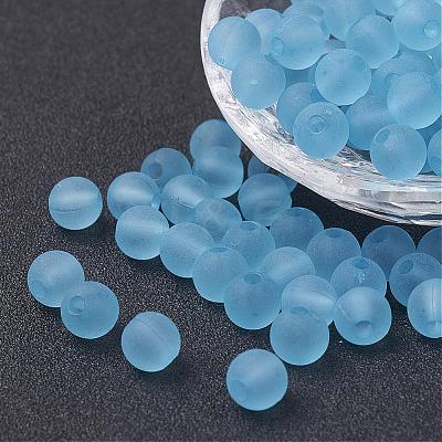 Transparent Acrylic Beads PL705-C40-1