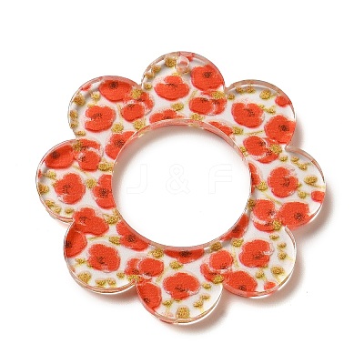 Acrylic Pendants OACR-O007-04E-1
