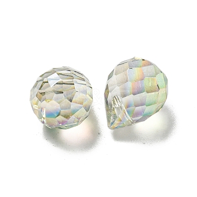 Electroplate Glass Beads EGLA-A041-02-HR04-1