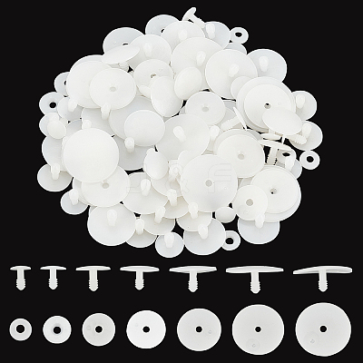 60Sets 7 Style Plastic Doll Joints DOLL-PH0001-15-1