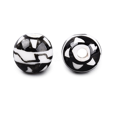 Handmade Porcelain Beads PORC-Q007-07B-1