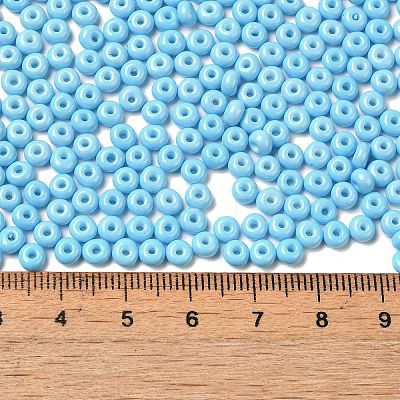 Baking Paint Glass Seed Beads SEED-B001-02A-12-1