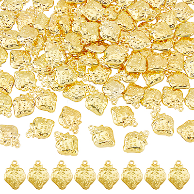 100Pcs Brass Charms KK-DC0003-58-1