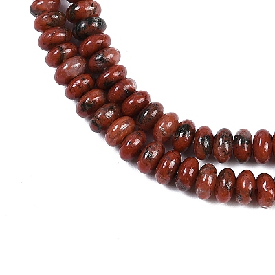 Natural Brecciated Jasper Beads Strands G-K343-C28-01-1