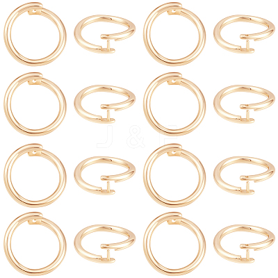 20Pcs Brass Open Jump Rings KK-BBC0023-10E-1