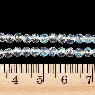 Electroplate Transparent Glass Beads EGLA-B013-02A-AB19-1