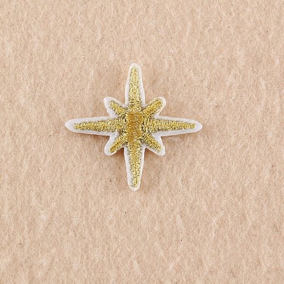 Computerized Embroidery Cloth Iron on/Sew on Patches LS-DIY-F038-F01-A-1