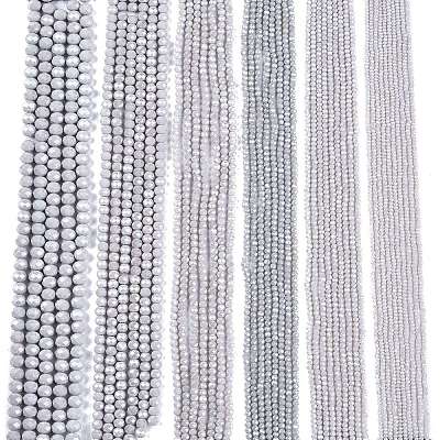 Electroplate Glass Beads Strands LS-EGLA-A044-P4mm-A19-1