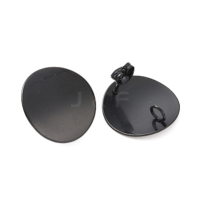 304 Stainless Steel Stud Earring Findings STAS-Q231-06B-1