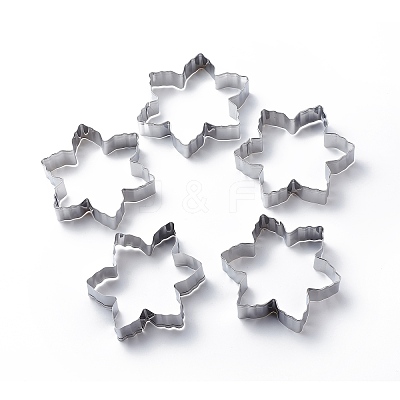 Tarnish Resistant 304 Stainless Steel Christmas Cookie Cutters LS-DIY-E012-86-1