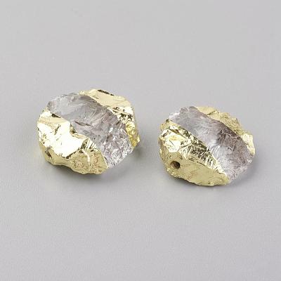 Natural Quartz Crystal Beads G-G737-06-1