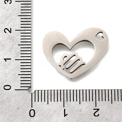 201 Stainless Steel Pendants STAS-A116-01P-06-1