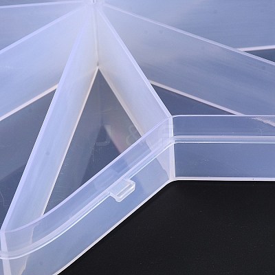 10 Grids Transparent Plastic Box LS-CON-B009-06-1