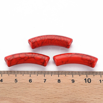 Opaque Crackle Acrylic Beads MACR-S372-002N-009-1