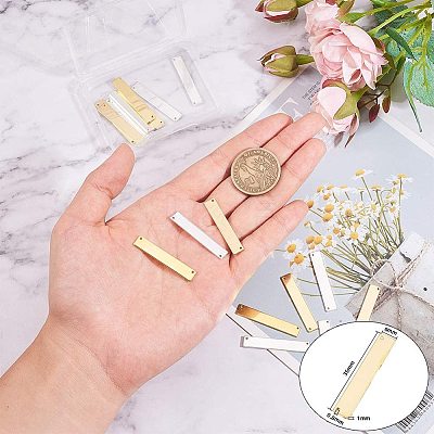 Brass Pendants KK-PH0036-06-WH-1